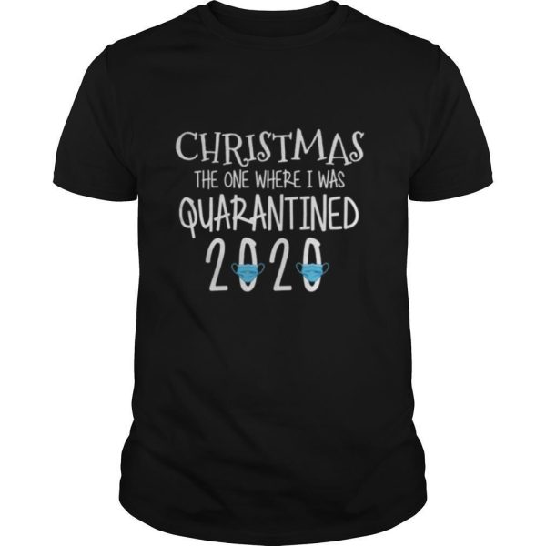 Christmastime Quarantine Christmas Present 2020 Xmas Mask shirt