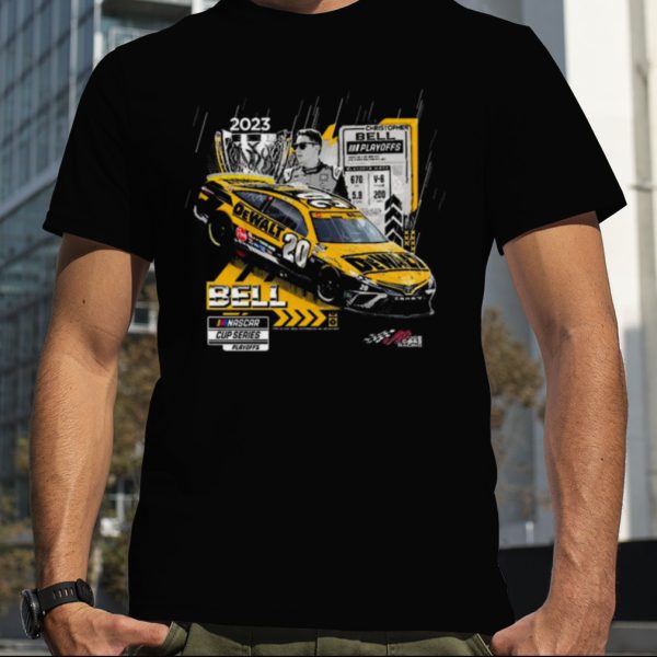 Christopher Bell Joe Gibbs Racing Team Collection 2023 Nascar Cup Series Playoffs T shirt