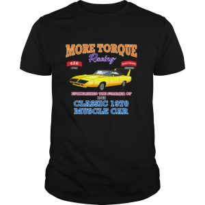 Classic Muscle Car Torque Garage Hot Rod shirt