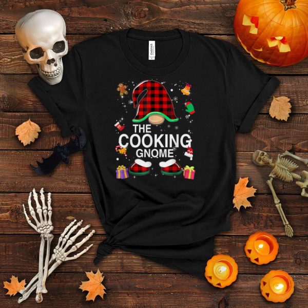 Clumsy Gnome Buffalo Plaid Matching Family Christmas T Shirt