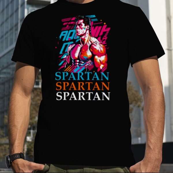 Colored Design Gladiator Movie Spartans shirt