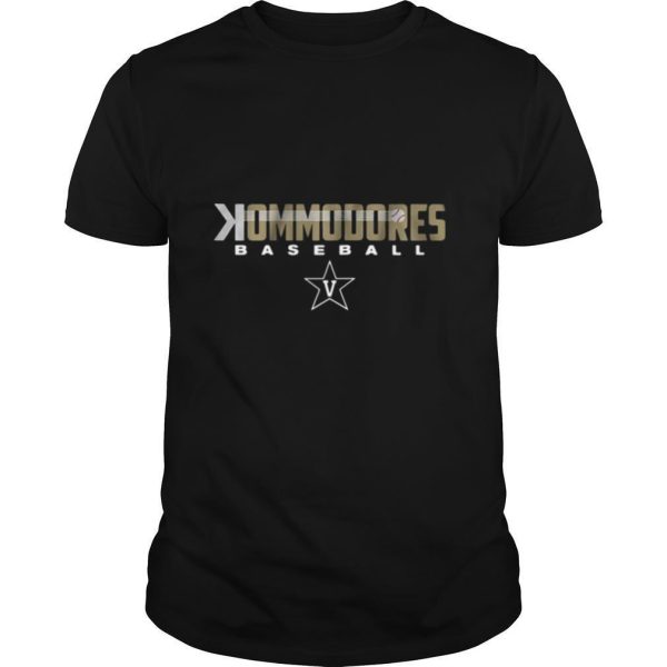 Commodores baseball shirt