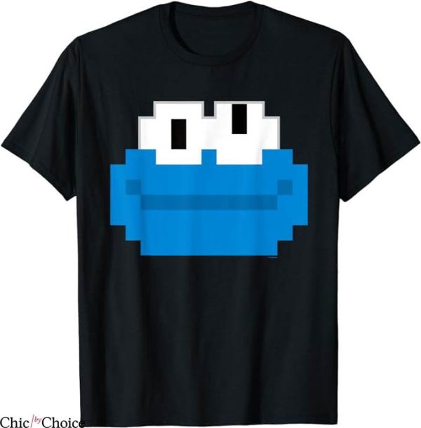 Cookie Monster T-Shirt 8-Bit Cookie Monster T-Shirt Trending