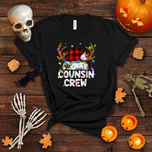 Cousin Crew Reindeer Funny Xmas Family Matching Christmas T Shirt