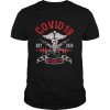 Covid 19 Warrior Symbol Emt Est 2020 Vaccine shirt