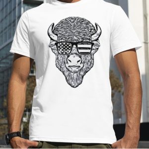 Cross Timbers Bison Official Sunglasses Bison Head Shirt