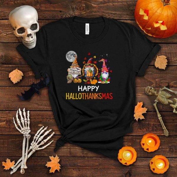 Cute Dwarfs Halloween Christmas Lover Pumpkin Funny Costume T Shirt