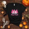Cute Pink Christmas Tree Merry And Bright Xmas Costume T Shirt