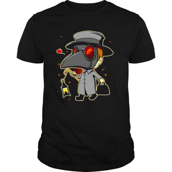 Cute Plague doctor with lantern shirt