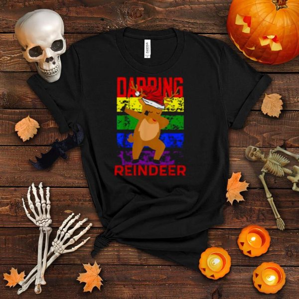 Dabbing Reindeer Merry Christmas 2021 Shirt