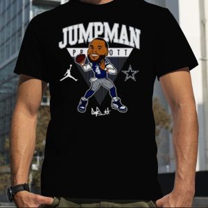 Dak Prescott Dallas Cowboys Jordan Brand Head Graphic T shirt