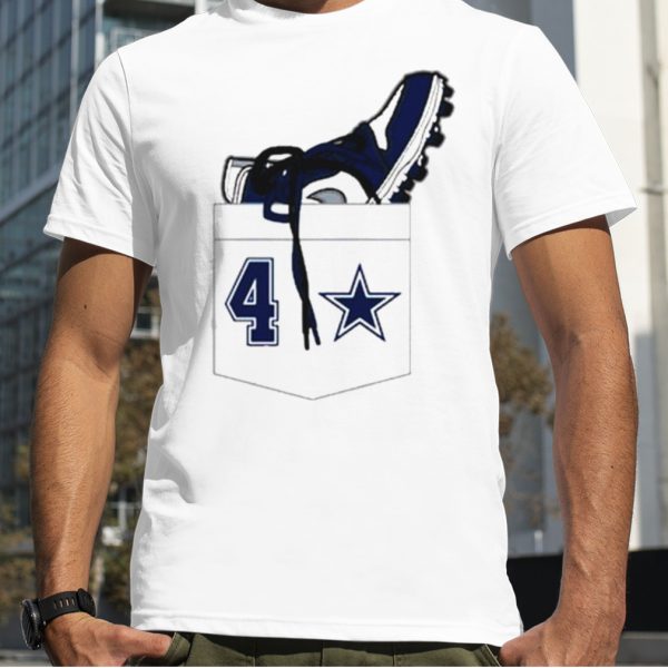 Dak Prescott Dallas Cowboys Jordan Brand Shoe Schedule Graphic T shirt