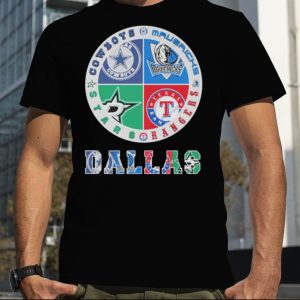 Dallas Cowboys Mavericks Stars And Rangers logo Shirt