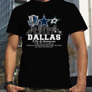 Dallas Mavericks Dallas Cowboys Dallas Stars Dallas City of Champions 2022 shirt