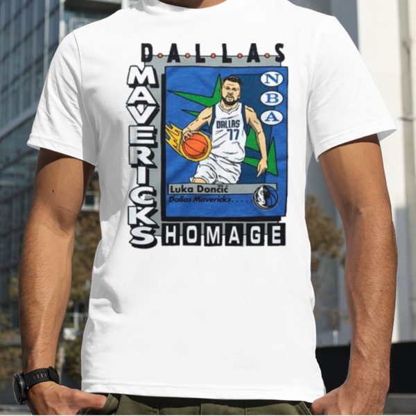 Dallas Mavericks Trading Card Luka Doncic Shirt