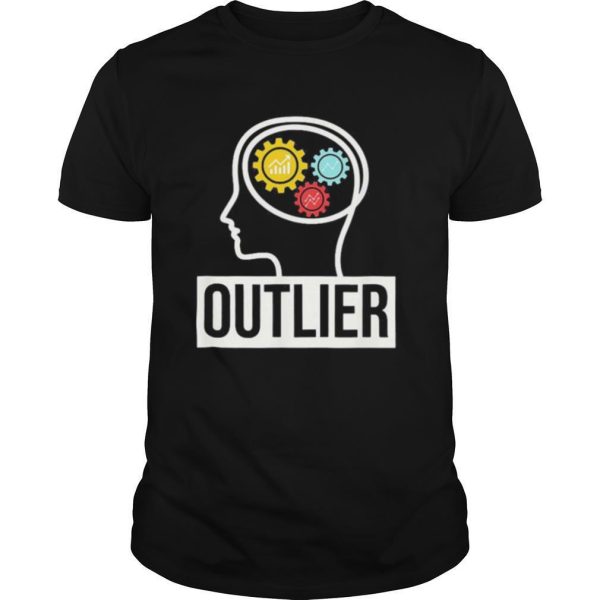 Data Science Data Nerd Analyst Outlier shirt