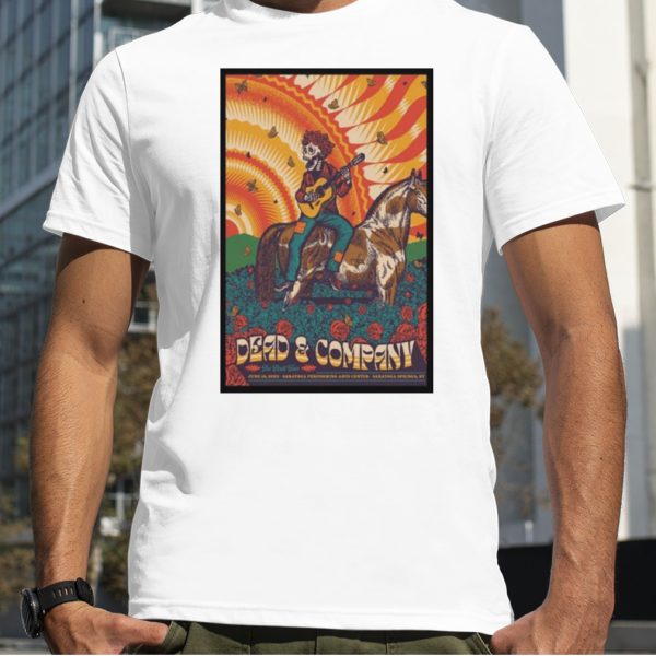 Dead & Company Saratoga Springs NY June 18 2023 Final Tour Poster shirt