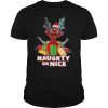 Deadpool Naughty Or Nice Merry Christmas shirt
