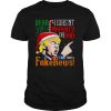 Dear Santa I Wasn’t Naughty Or Bad That Was Fake News Trump Ugly Christmas shirt
