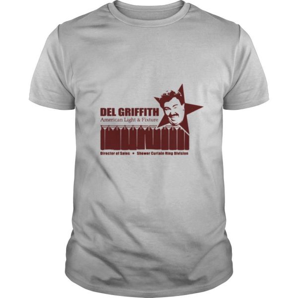 Del Griffith American Light And Fixture Director Of Sales Shower Curtain Ring Division shirt