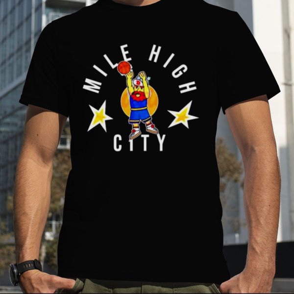 Denver Nuggets Mile High City NBA Finals Champion Shirt