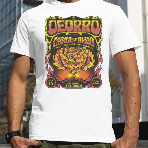 Deorro The Torch Carta De Amor Shirt