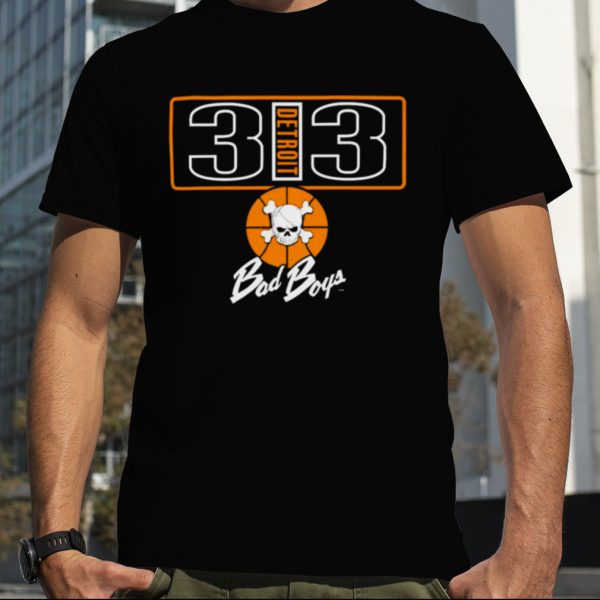 Detroit 313 bad boy bone shirt