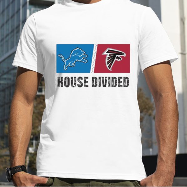 Detroit Lions vs Atlanta Falcons House Divided Shirt