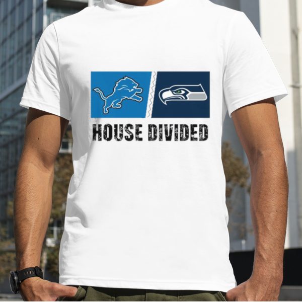 Detroit Lions vs Seattle Seahawks House Divided Shirt