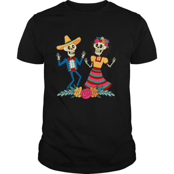 Dia De Los Muertos Day Of The Dead Mexican Skeleton shirt