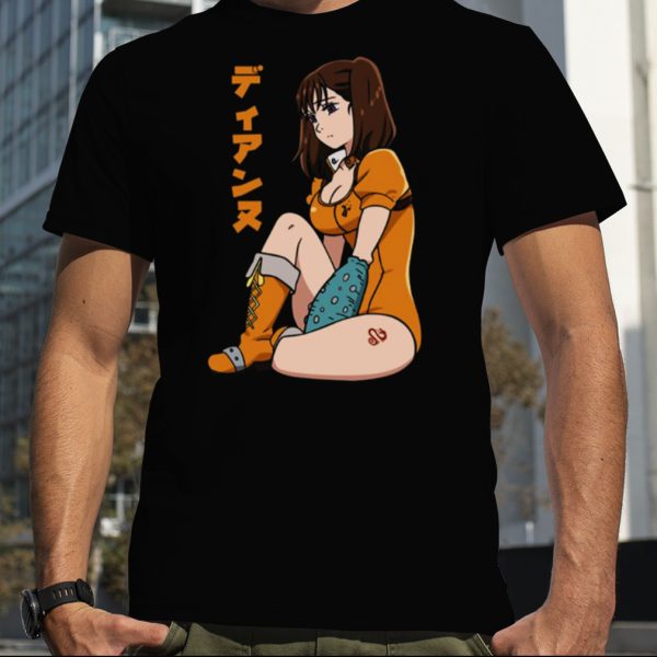 Diane Seven Deadly Sins Orange shirt