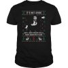 Die Hard It’s Not Xmas Until Hans Gruber Falls From Nakatomi Plaza Ugly Christmas shirt