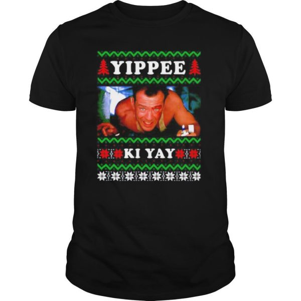 Die Hard Yippee Ki Yay ugly Christmas shirt