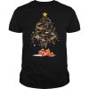 Dinosaur Christmas Tree shirt