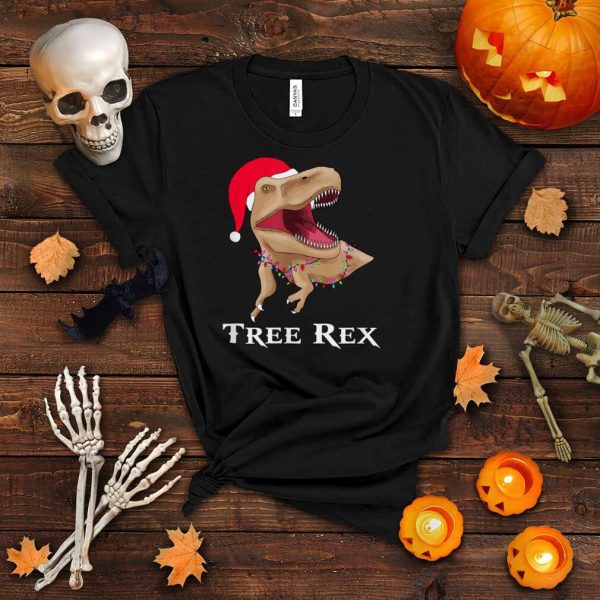 Dinosaur Tree Rex Christmas Pajamas T Shirt