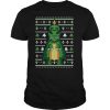 Dinosaur Ugly Christmas T Rex Holiday shirt
