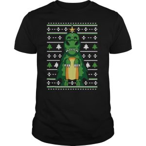 Dinosaur Ugly Christmas T Rex Holiday shirt