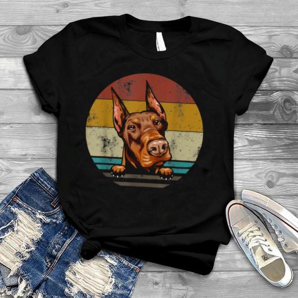 Doberman Dog Father’s Day Christmas For Dog Dad Mom Shirt