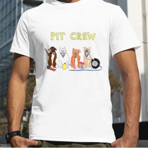 Dogs pit crew shirt