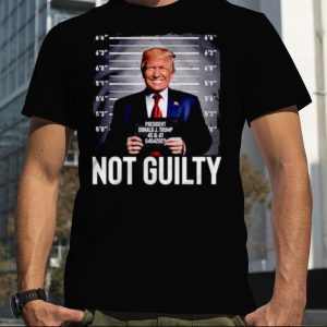 Donald Trump Not Guilty shirt