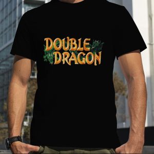 Double Your Dragon Typography shirt