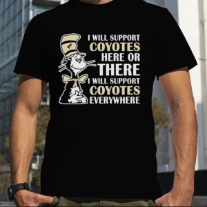 Dr Seuss I Will Support Arizona Coyotes Here Or There I Will Support Arizona Coyotes Everywhere 2023 shirt