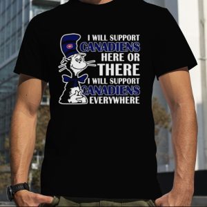 Dr Seuss I Will Support Montreal Canadiens Here Or There I Will Support Montreal Canadiens Everywhere 2023 shirt