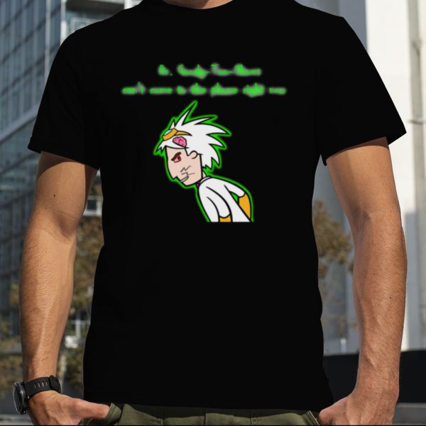 Dr Two Brains Green Wordgirl shirt