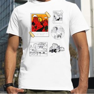 Drag racing through the canyon shirt