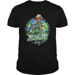 Earth Day 50th Anniversary Giraff Planet Souvenir shirt