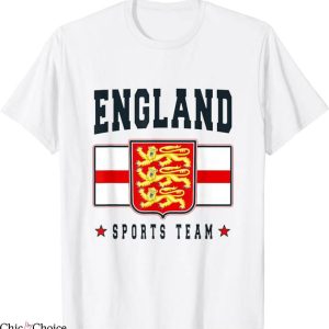 England 1966 T-Shirt English Flag Souvenir Love Gift NFL