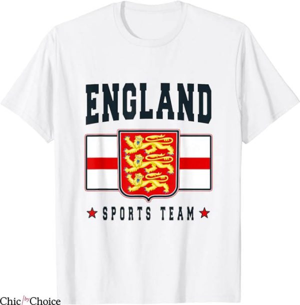 England 1966 T-Shirt English Flag Souvenir Love Gift NFL