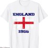 England 1966 T-Shirt Vintage Soccer Football Flag T-Shirt