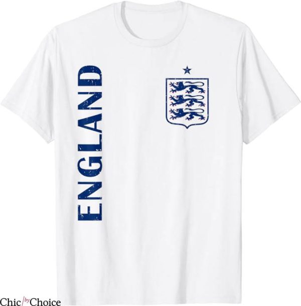 England 1970 T-Shirt England Football Crest T-shirt NFL